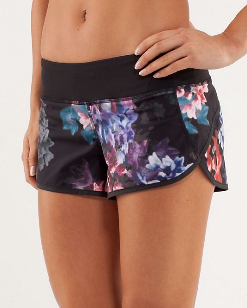 Lululemon floral speed short