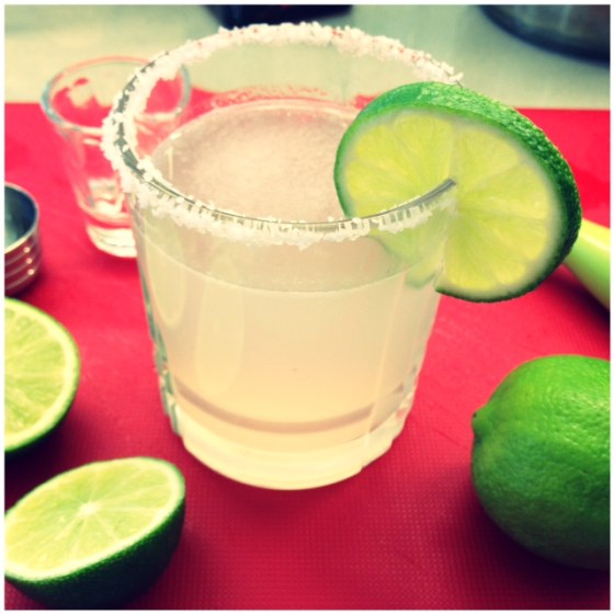 fresh lime margarita