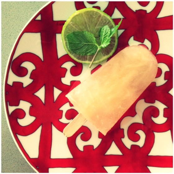 Mojito Popsicles