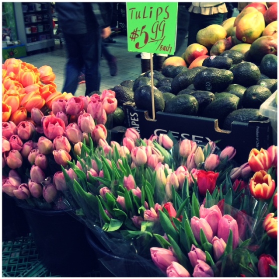 St. Lawrence Market flowers 