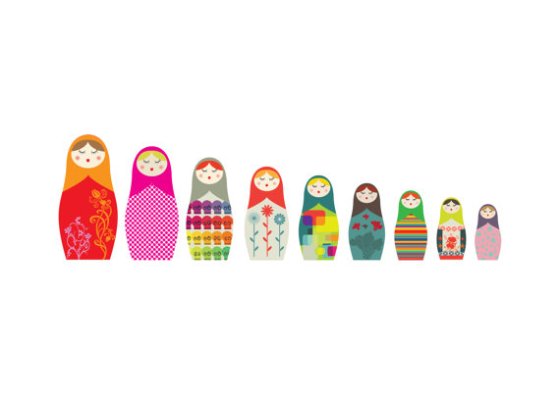 Matryoshka print