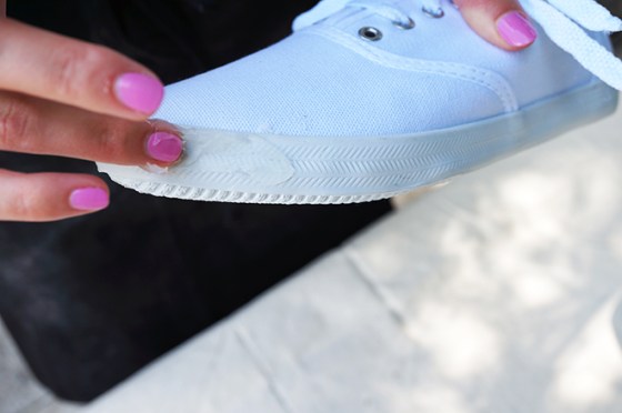 ombre dip dyed shoes