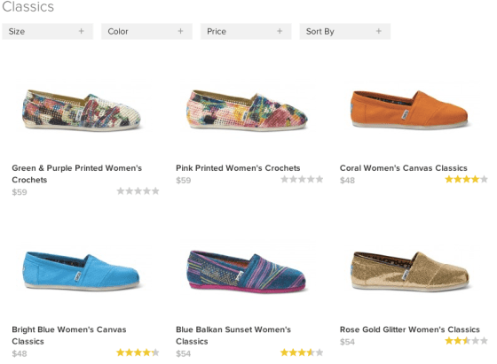 TOMS shoes