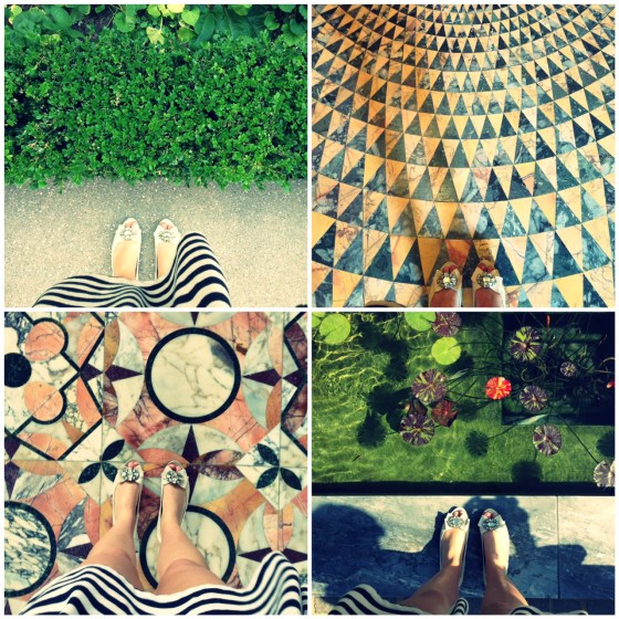 Mint Sprinkles at the Getty Village, Los Angeles