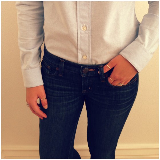 Kiel James Patrick scalloped collar oxford shirt