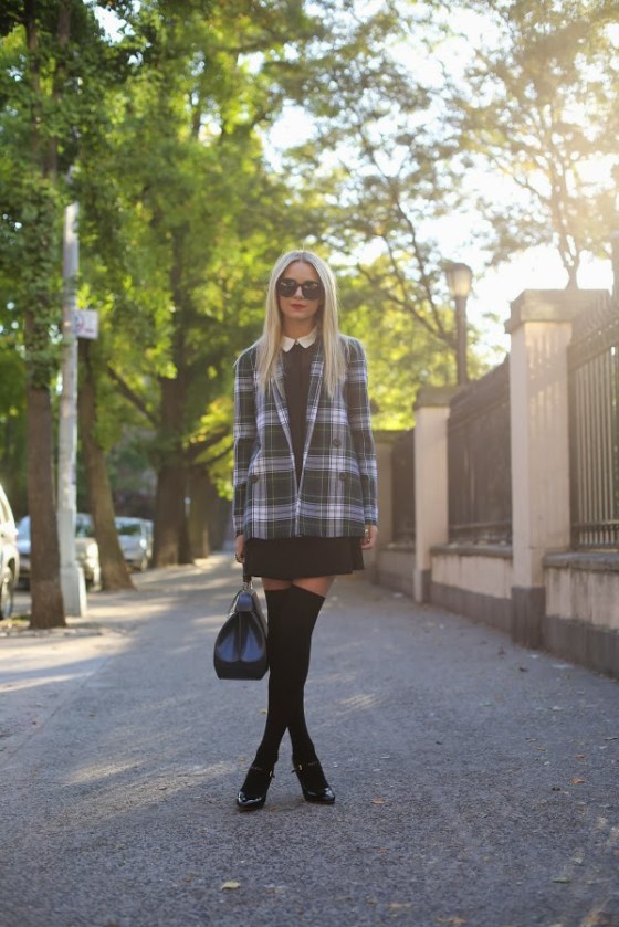 Atlantic-Pacific plaid coat