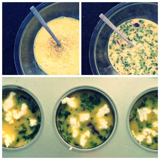 Mini Crustless Kale Quiche