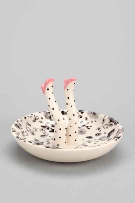 lady legs ring holder