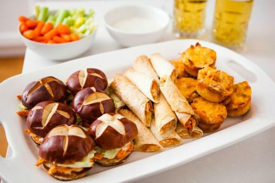 Super Bowl snacks - Buffalo Chicken Three Ways