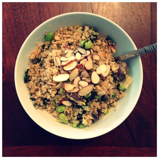 quinoa fried rice recipe