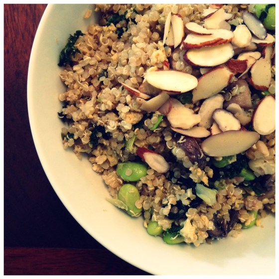 quinoa fried rice recipe
